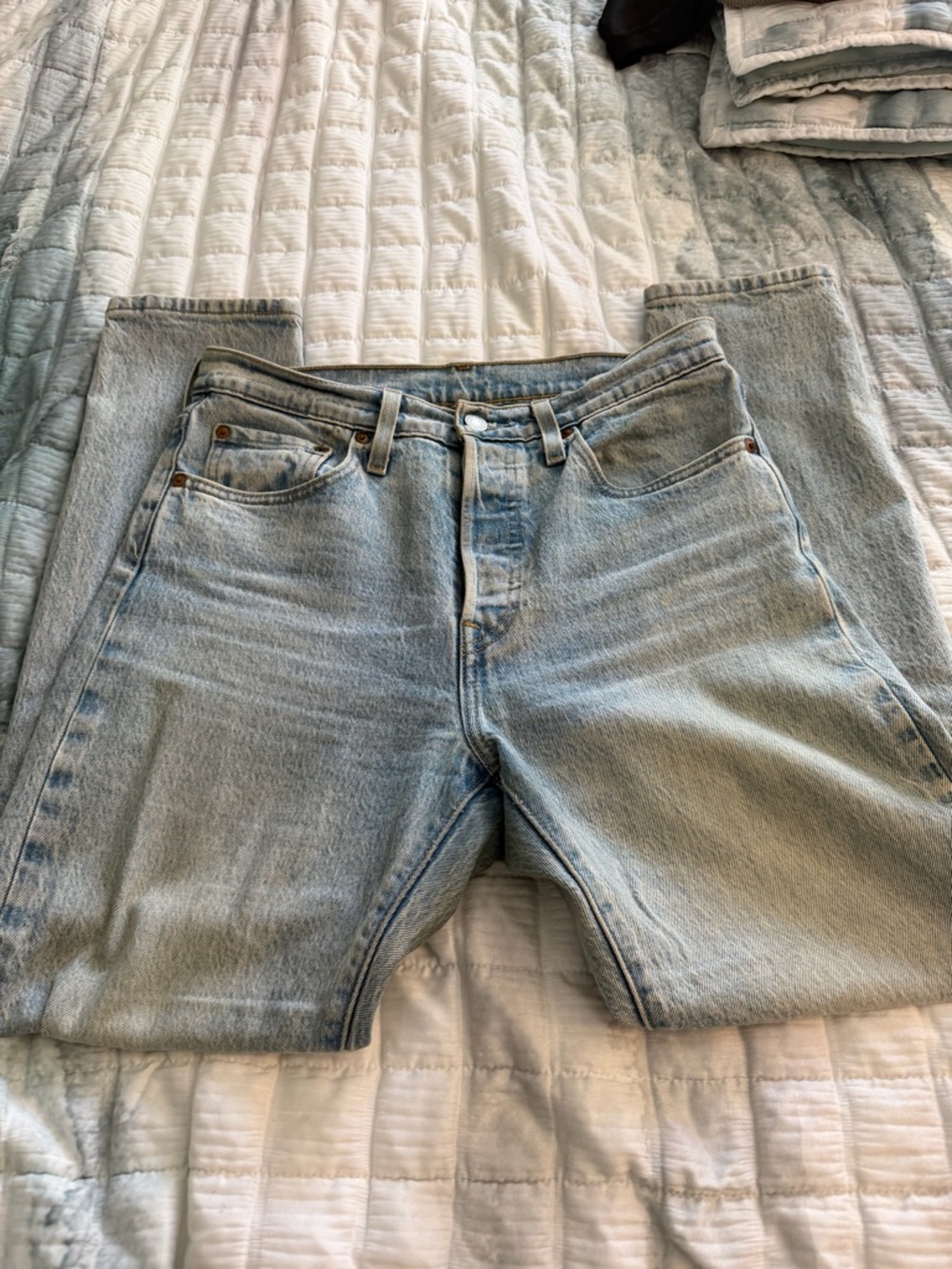 Women’s Levi’s 501 Light Blue Skinny Leg Jeans